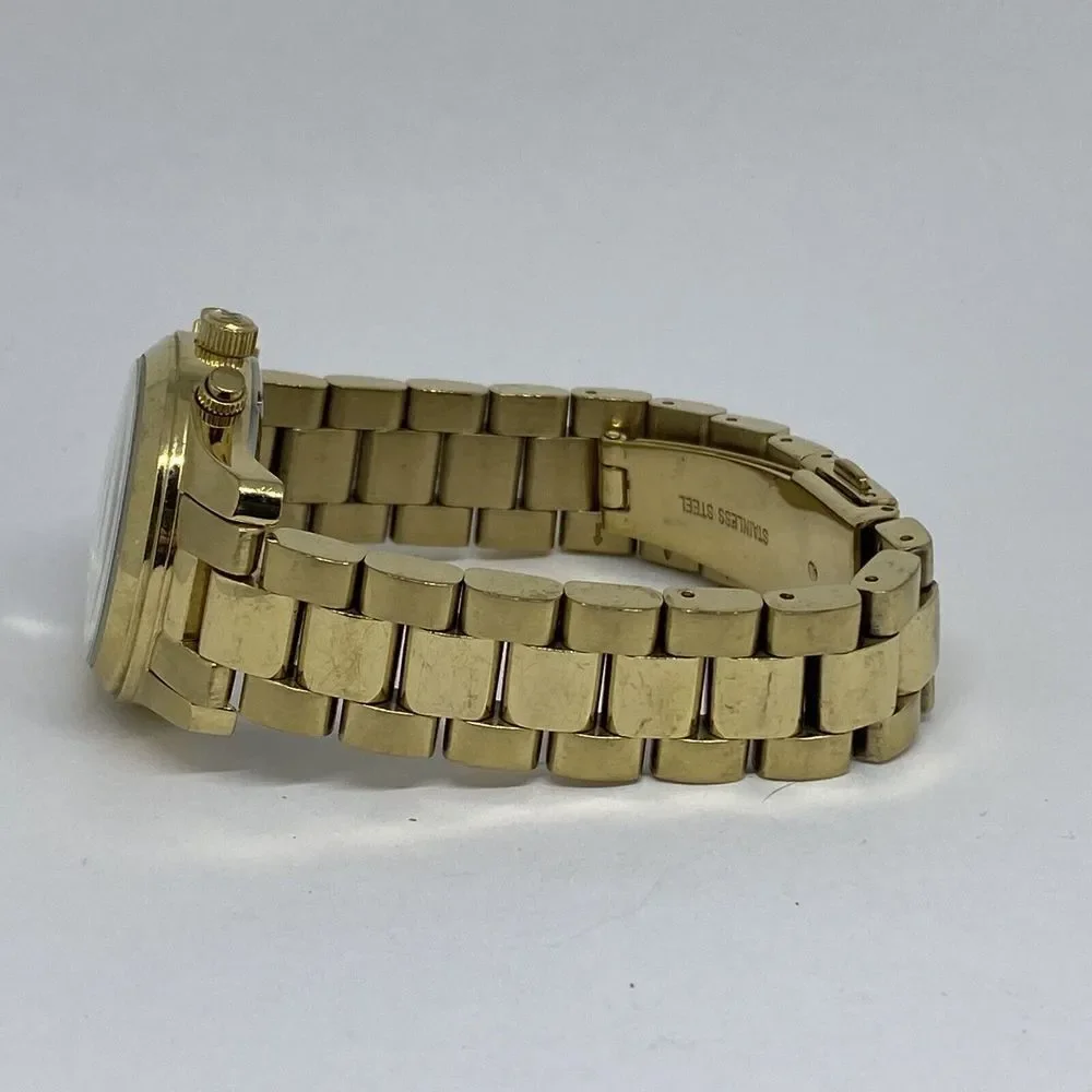 Michael Kors Runway MK5384 Women's Gold Stainless Steel Analog Dial Watch RQ199 - Picture 8 of 11